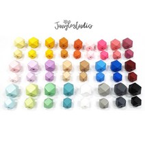 다각형 컬러 우드볼 16mm 20mm 다각볼 태슬만들기 마크라메 재료 DIY 쪽쪽이클립 만들기 우드구슬 컬러구슬, 작은홀, 작은홀_16mm_16.파스텔블루(6개)