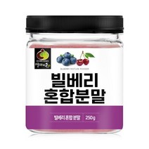 오스트리아산 빌베리 열매 혼합 분말 가루 파우더 250g