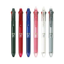 파이롯트 프릭션 슬림 3색볼펜/ 리필심 지워지는 볼펜, 3색슬림볼펜 0.5-블랙