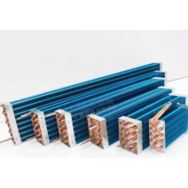 판형 열교환기 물콘 공냉식 쿨러 농막 냉동기 증발기, 길이 445mm 폭 130mm 두께 90mm