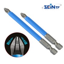 세인티에프 십자 드라이버비트 전동드릴 비트날 자석톱니, 선택02. 90mm