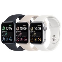애플워치 SE2 GPS 스포츠밴드 40mm 44mm, Starlight