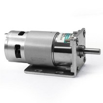모터 수리도구 부품 42GA775 DC 12V 24V 모든 금속 최대 60KG 브래킷이있, 100rpm+12V
