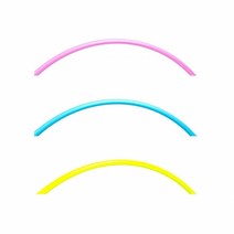 아마야 주니어 리듬체조 후프 70cm 취미용, 라이트핑크
