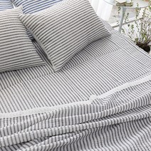 여름이불세트 시어서커 이불 스트라이프 쿨이불 여름 침대이불 여름용 침구세트 아몰