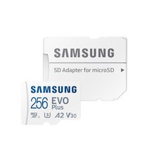 삼성 마이크로 SD카드 EVO PLUS 스마트폰 핸드폰 태블릿 닌텐도 외장메모리카드 정품 256GB