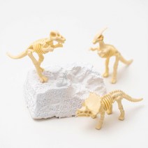 공룡 화석 발굴 피규어 과학 수업 키트 공룡뼈 캐기, (공룡화석발굴키트)