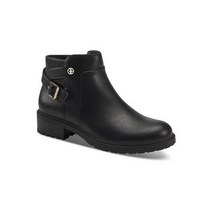 Giani Bernini Womens Brennin P Faux Leather Buckled Ankle Boots Shoes BHFO 1864