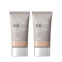한스킨 수퍼 매직 비비크림 SPF30 45g x 2입 BB 프라이머 쿠션 하이라이터, 상세페이지 참조, 상세페이지 참조