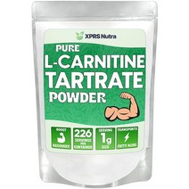 XPRS Nutra L-카르니틴 타르트레이트 파우더 - 프리미엄 L-타르트레이트 473.2ml 16온스, 8온스