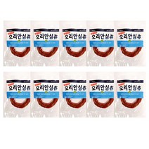 멍도락 오리안심츄 국내산 오리육포 강아지껌 오리츄 휴먼그레이드 수제껌, 10개, 20g