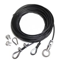 우레탄와이어 국내산고밀도 헬스와이어 헬스케이블 정규격 6mm와이어, 무소음 베어링 도르래