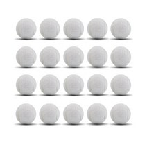 KI에코비 테니스공 의자 발커버 20개, 화이트