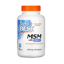 닥터스베스트 MSM 식이유황 옵티 엠에스엠 Optimsm 셀룰로스 1000mg 180정, 1개