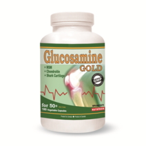 글루코사민 골드 860 mg 180 식물성 캡슐( 관절 건강/상어연골 MSM 함유)