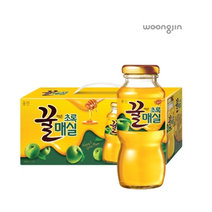 웅진 꿀먹은 초록매실 음료, 180ml, 48개