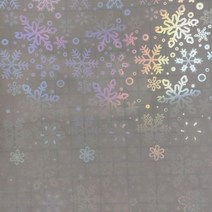 A4 코팅지 홀로그램 50 매 접착 테이프 백 하트 콜드 라미네이팅 종이 플라스틱에 깨진 유리 DIY 패키지 컬러 카드 사진 필름, 50매 스노우 필름