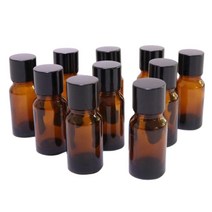 초등 과학수업 액체시료 소분용 갈색유리병 10개 과학실습 소형용기 과학실