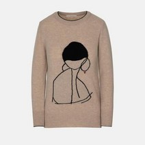 이랜드 [기비](아울렛)기비/보니페이 페이스니트 GPW81J6_강서점