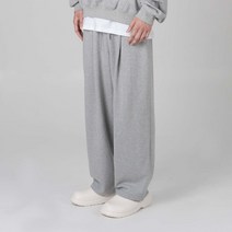 M.O MediaOff 스웻팬츠 와이드 원턱 트레이닝 팬츠 후드티 후드티셔츠 9447ma