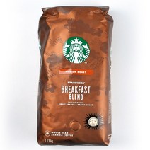 코스트코 스타벅스 BREAKFAST BLEND 브랙페스트 블렌드 홀빈 커피 원두 1.13kg X 1봉