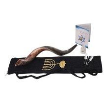Yaliland 쇼파르 양각나팔 호른 악기 이스라엘 정통 코셔 세트, 40