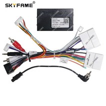 카오디오 SKYFAME-자동차 16pin 배선 하네스 어댑터 캔버스 박스 디코더 르노 메간 4 클리오 콜레오스, 03 Cable Canbus