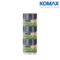 코멕스 냉장고 문짝 용기 데이킵스 원형 밀폐용기 모음, 3개, 데이킵스 이코노 (소 / 490ml)