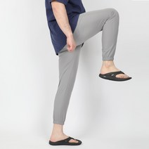 여름 치즈 스판 아이스 조거 밴딩 팬츠 바지 남자 남성