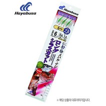 하야부사 선극 레인보우 SD724 6단 9-1.5 고등어어피 메바루 아지 볼락 전갱이 열기 카드채비