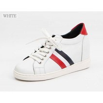 티투알 T2R 8cm키높이수제화 여성스니커즈 미즈 W76 화이트 블랙