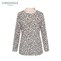_크로커다일레이디 [크로커다일레이디] 레오파드 패턴 니트_CL0WTS102