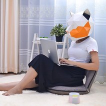 좌식의자 좌식쇼파 집꾸미기쇼핑몰 접이식의자 의자, 베이지