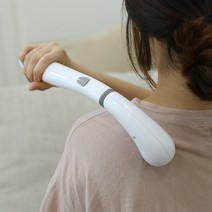 스마트 핸드 안마기 손마사지기 목안마기 목 어깨 마사지기 안마용품, 화이트
