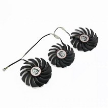 호환용 PLD10010S12HH PLD09210S12HH 4pin GTX1080 TI GPU 쿨러 MSI GEFORCE GTX 1080 Ti Gaming X Trio 그래픽 카드, [04] 빨간