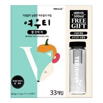 티트리트 여우티 팥호박차, 1.5g, 132개