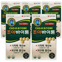 조아제약 조아바이톤 포 20ml 기억력개선 수험생 영양제, 3포, 5개