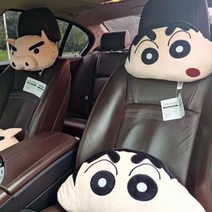 짱구 사계절 차량용 목베개 목쿠션, 짱구30cm 머리받침