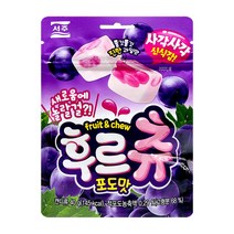 서주 후르츄 포도맛 40g, 1개