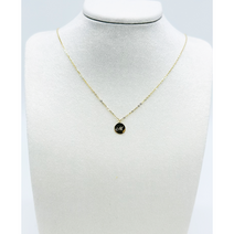 [K14 YG 각인 코인 목걸이] 양면 소원코인 목걸이 (각인 무료)