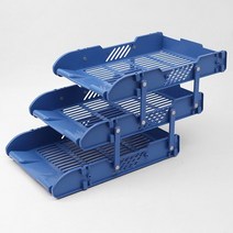 가재울무역 사무실 책상 정리 오피스 라이프 3단 문서 보관함 화일박스 플라스틱 아크릴 서류 함10단 5034985ea, gajae31 본상품선택