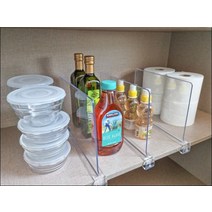 다용도 책장 북앤드 칸막이 투명파티션 (2개 1세트), 상세페이지 참조