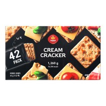 비에라 크래커 1260g (30g x 42입), 1개