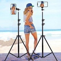 핸드폰 수업 강의 녹화 동영상 삼각대 모바일 스탠드 비대면 아프리카 DSLR tv 화상 장비 촬영, 본상품선택, 본상품선택