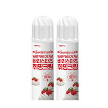 서울우유 바리스타즈 휘핑크림 500g 스프레이형, 12개