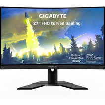 GIGABYTE G27FC 27 형 165Hz 1080P 커브 드 게이밍 모니터 1920 x 1080 VA 1500R 디스플레이 1ms (MPRT