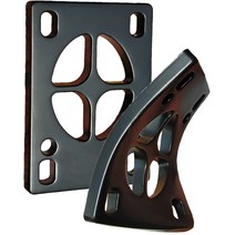 WalnutSkate 스케이트 보드 라이저 패드 2 장 충격 흡수 PU 소프트 우레탄 휠 바이트 스케이트 데크 균열 방지 진동 완화 스케보 페니 롱 보드 서프 스케이트 크루저 트럭