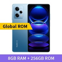 샤오미-레드미 노트 12 프로 스마트폰 128GB/256GB 50mp OIS 카메라 OLED 유연한 디스플레이 5000mAh 67W 고속 충전 MTK 치수 1080, Standard, 8GB 256GB Blue