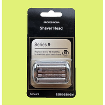 9385cc 브라운면도기9면도날 92S 92M 92B 시리즈9 호환용