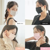 케어숨 국산 덴탈 비말차단 마스크 KF AD 블랙 일회용, [KF-AD] 블랙 50매 (+600원)